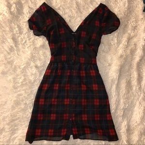 Plaid Dress